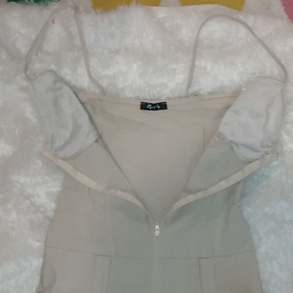 Kitty Bustier Front Zip ruffle Lace Skater Dress - Picture 11 of 12